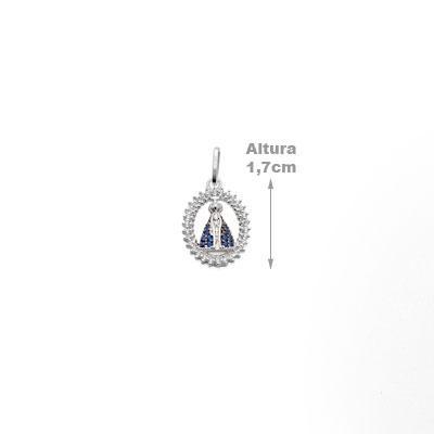Medalha de Prata Nossa Senhora Aparecida