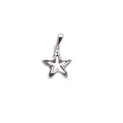 Pingentes de Prata Estrela