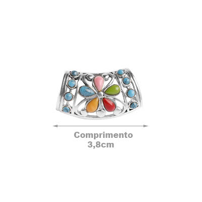 Pingente de Prata Flor