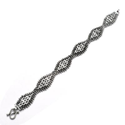 Pulseira de Prata Trabalhada