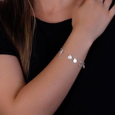 Pulseira de Prata São Bento