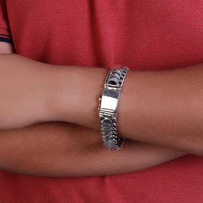 Pulseira de Prata Bali. 
