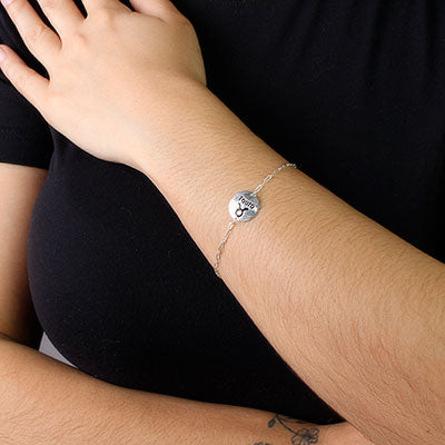Pulseira de Prata Signo Touro